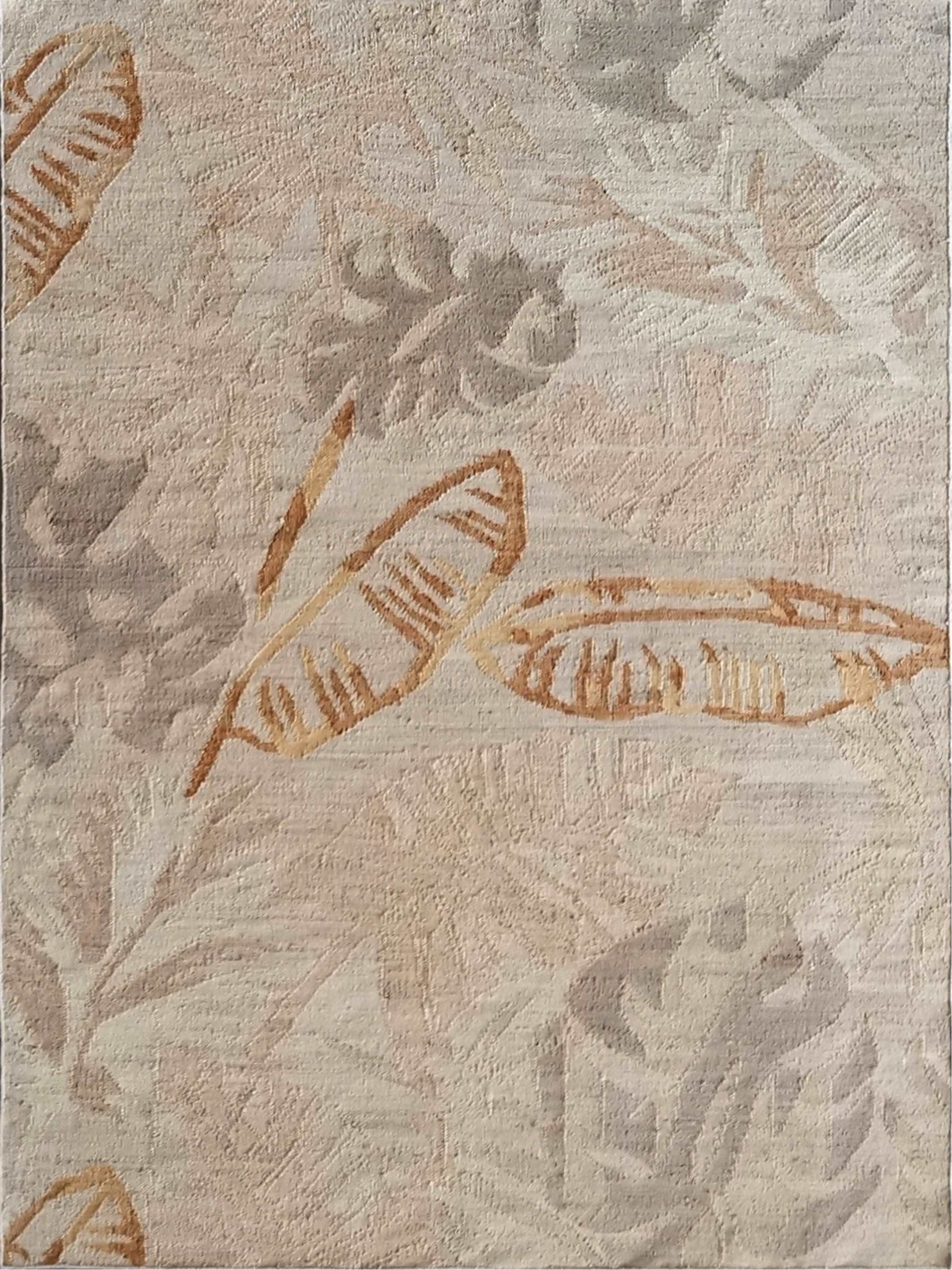 Alfombra Amazonia confeccionada en Yute Natural by Kaymanta color beige. 