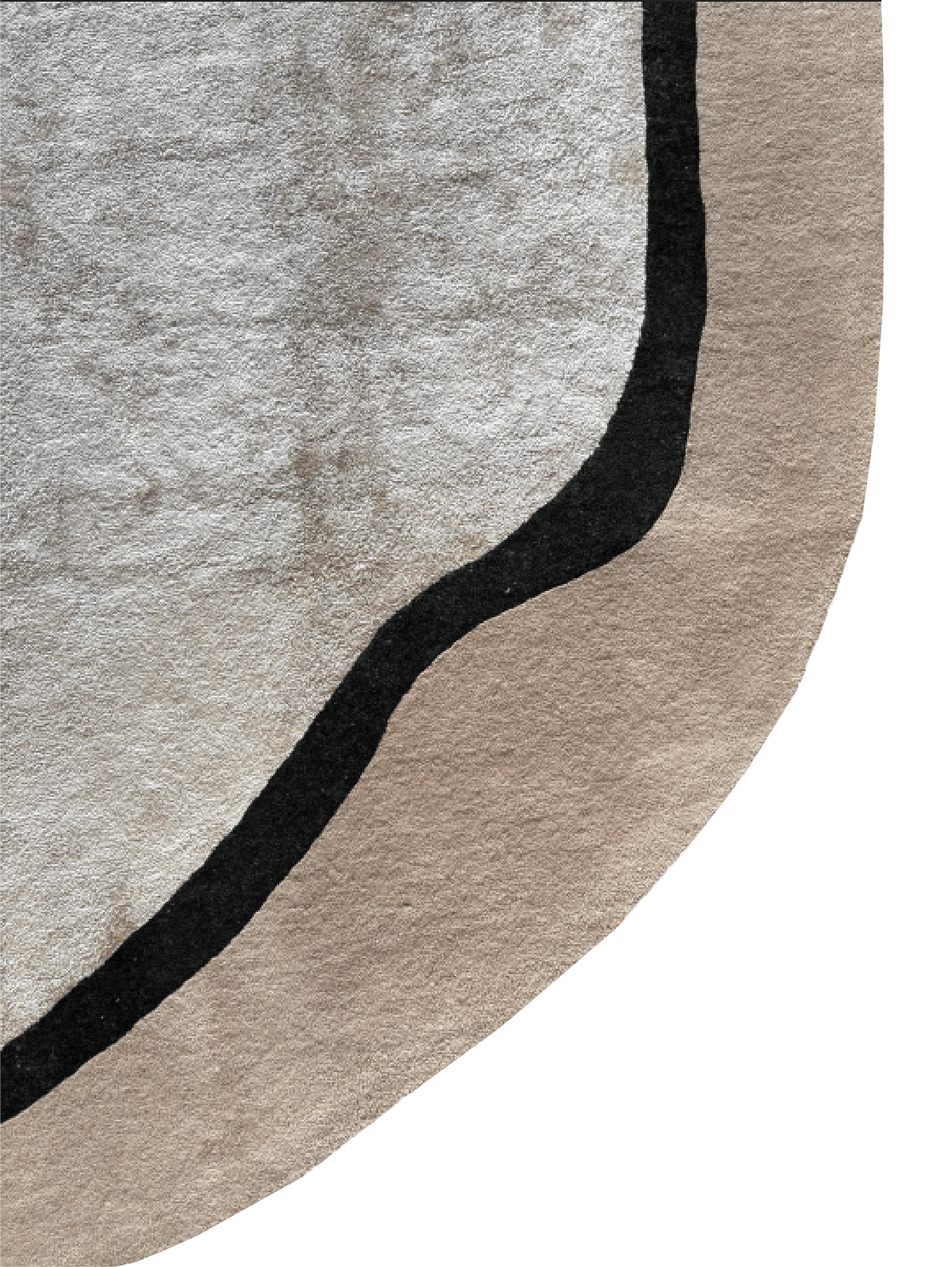 Stone Rug Design Modern rug in wool and viscose. Organic Stone design by Kaymanta ...
