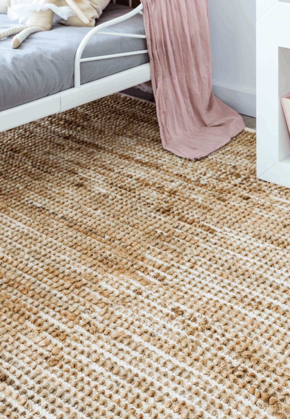 Puma Rug Pampa Rug | Organic Jute and Cotton Handwoven on a Loom