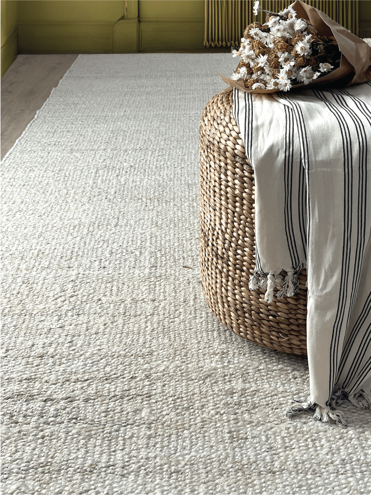 Javi Rug Yavi Rug | 100% Organic Jute | Elegant and Versatile Design in Neutral ...