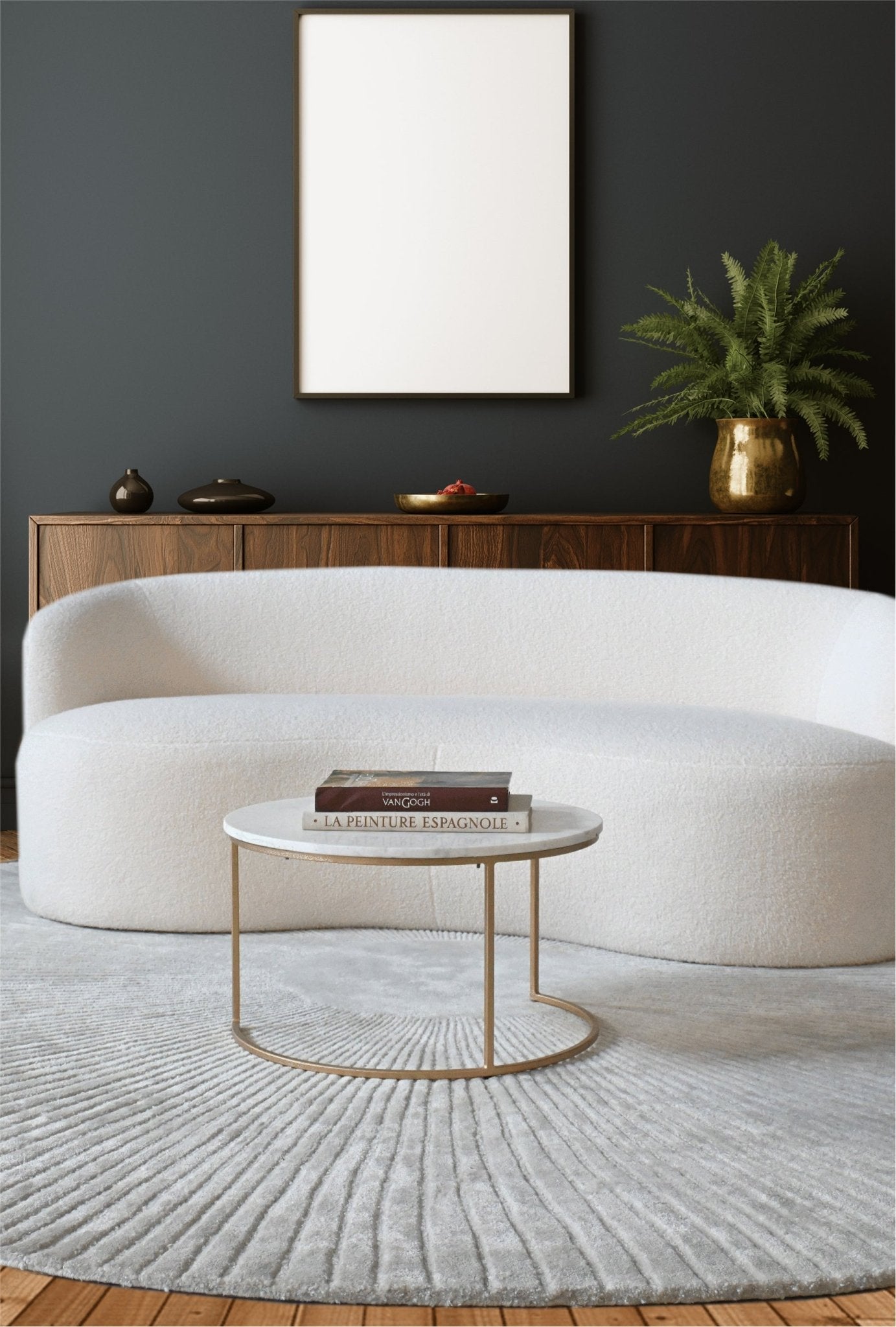 DUNES | 10´ Ø - area rug - KAYMANTA | Luxury Rug Makers