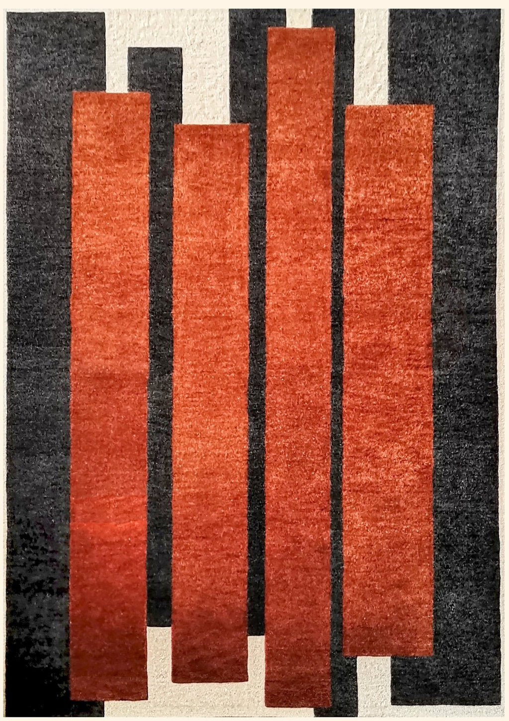 Maker Style Rugs Boston Rug – Modern Design, Bamboo Silk & Hard-Twist Wool | Kaymanta ...