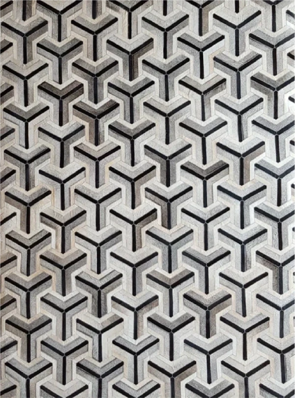 Handmade Highe End Leather Rug