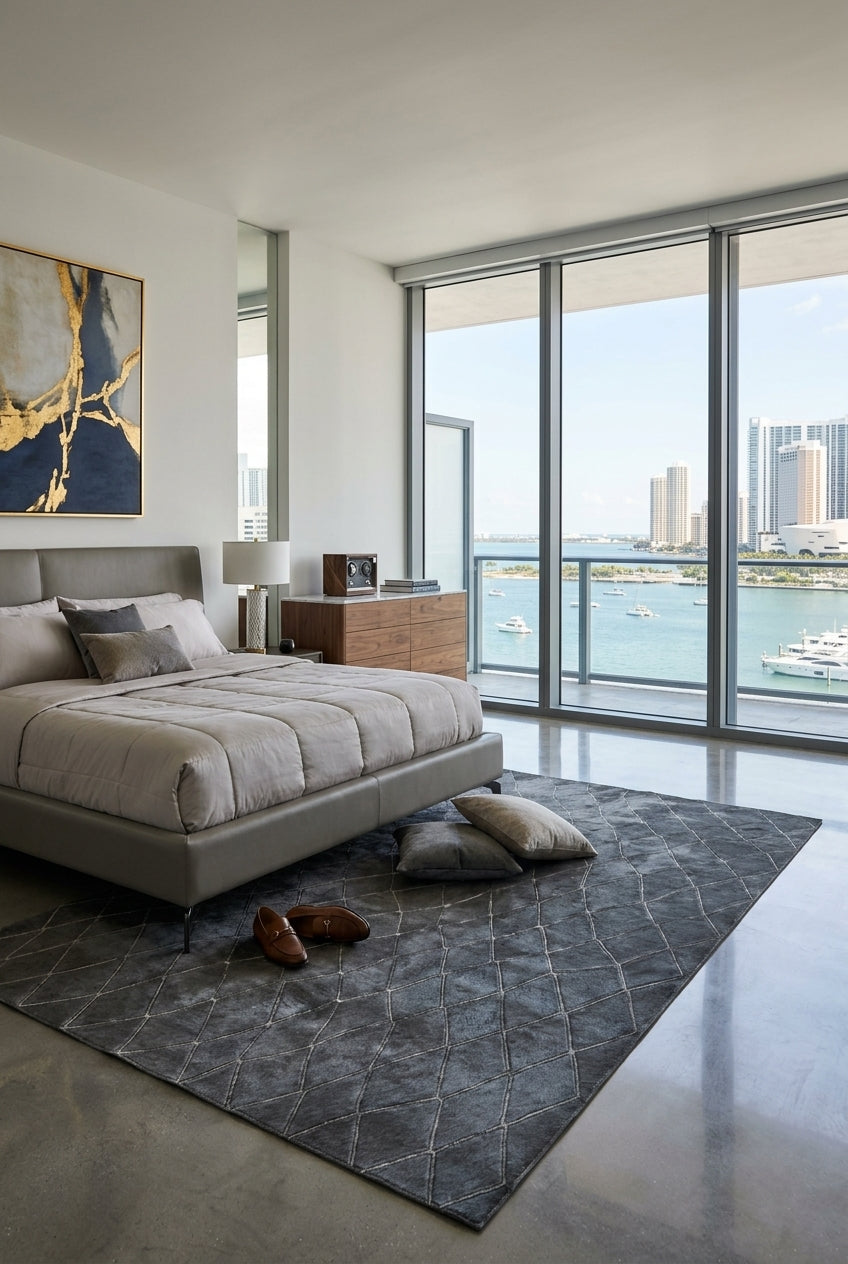 DIAMOND | 6 X 8 Ft - area rug - KAYMANTA | Luxury Rug Makers