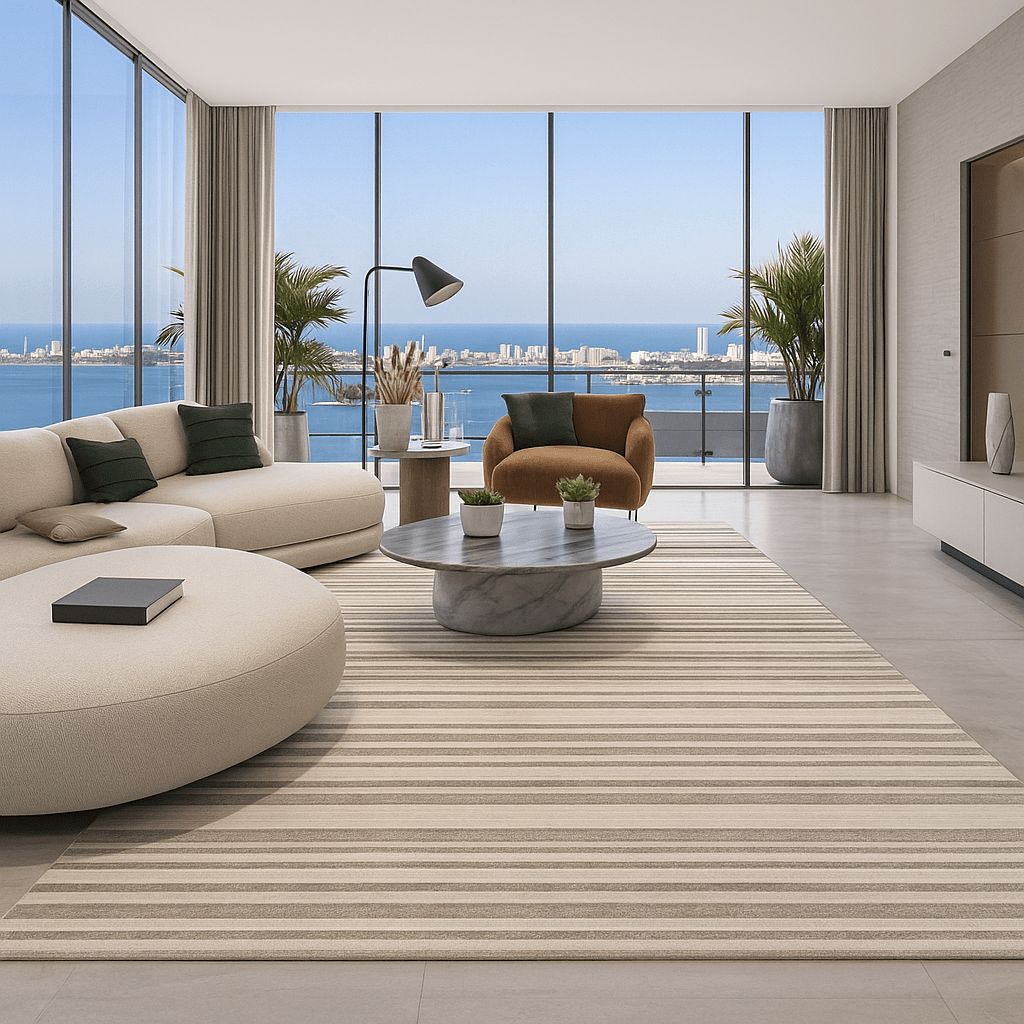 VENTUM | 7.10 X 14 Ft - area rug - KAYMANTA | Luxury Rug Makers