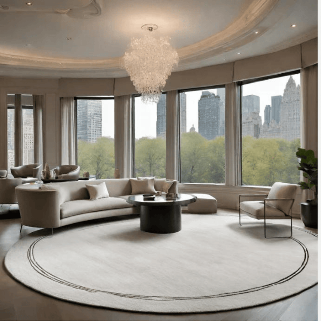RIVER | 9´Ø - Rugs - KAYMANTA | Luxury Rug Makers