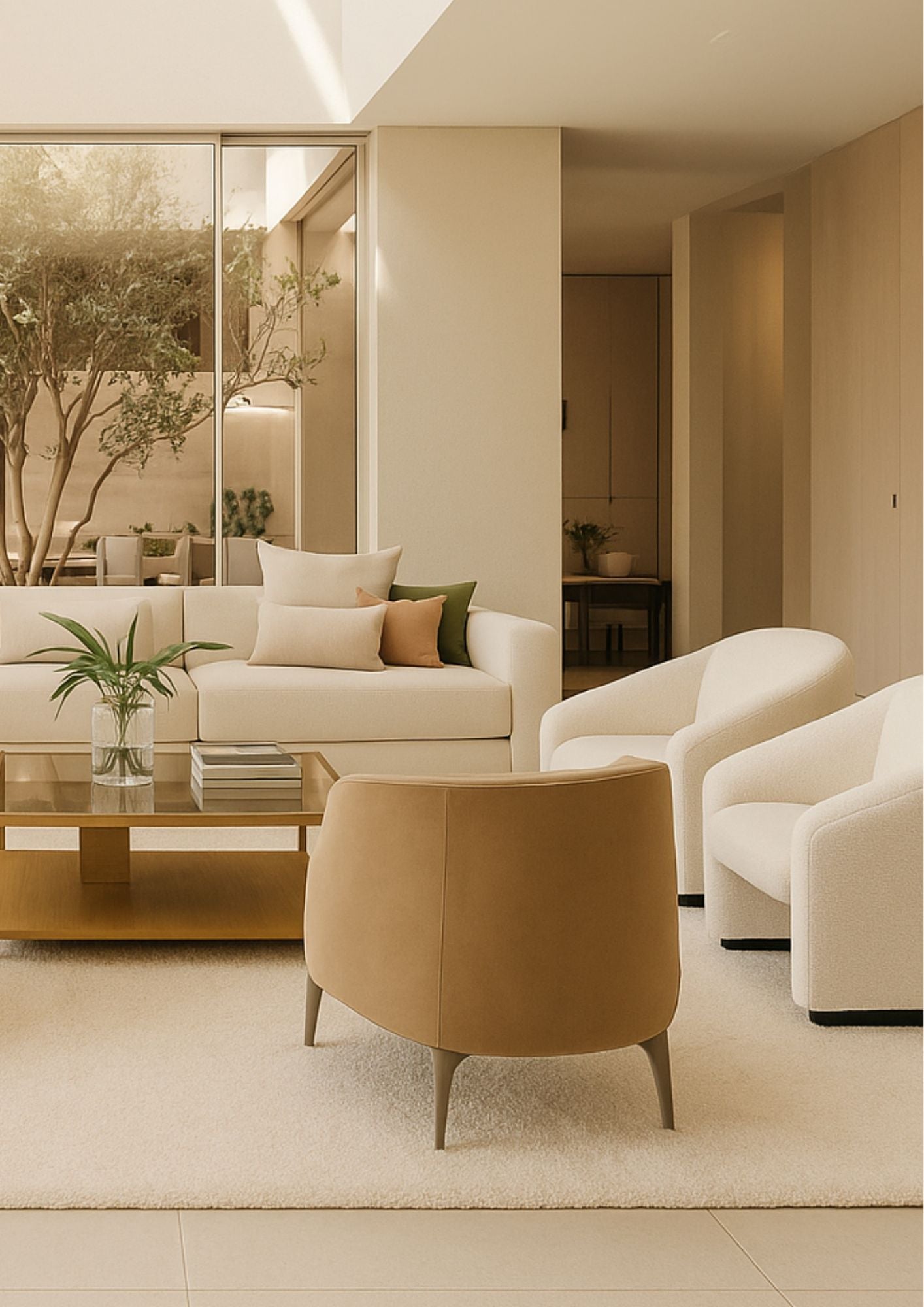 BREEZE White | 10 x 14 Ft - area rug - KAYMANTA | Luxury Rug Makers