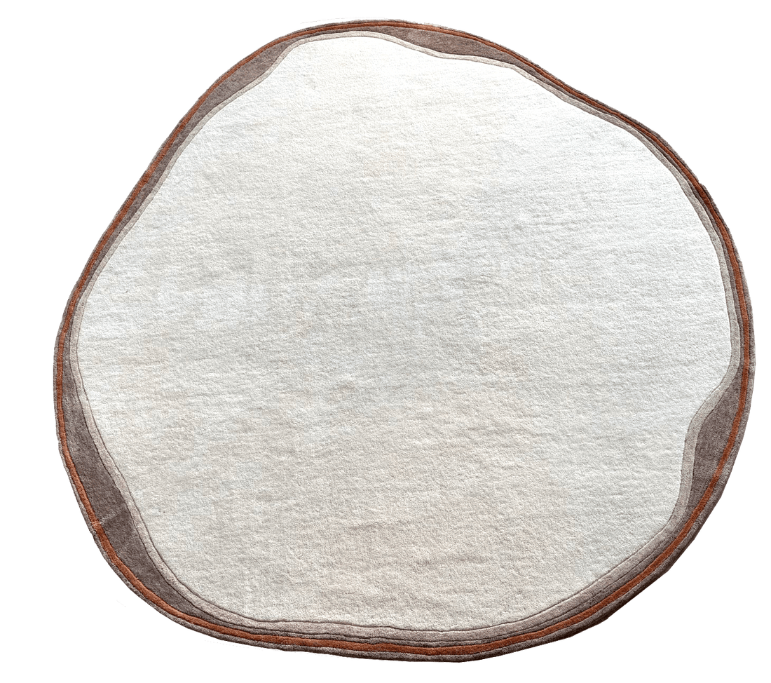 STONE | 8´Ø - area rug - KAYMANTA | Luxury Rug Makers