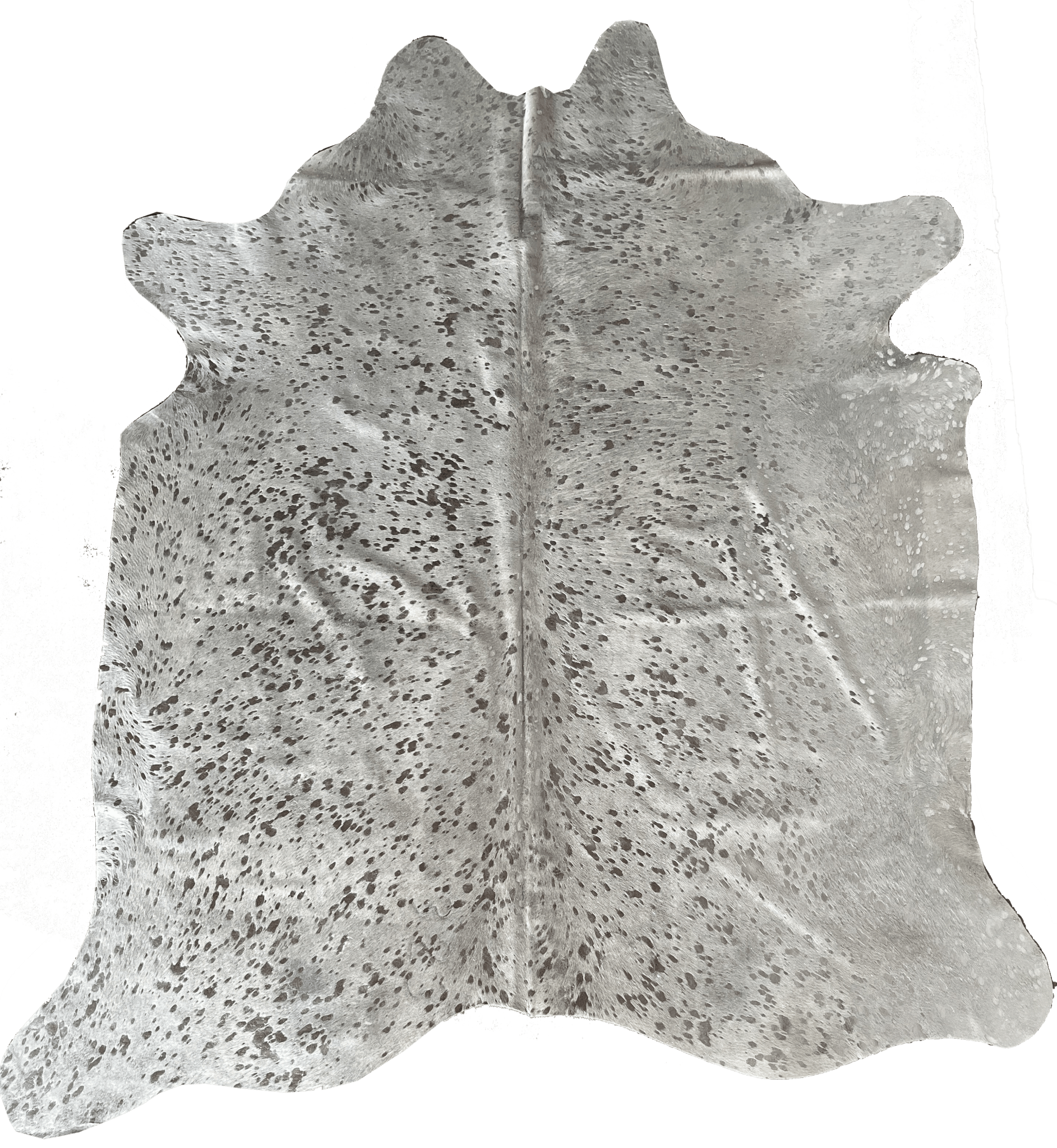 SILVER | FREE FORM HIDE RUG - area rug - KAYMANTA | Luxury Rug Makers