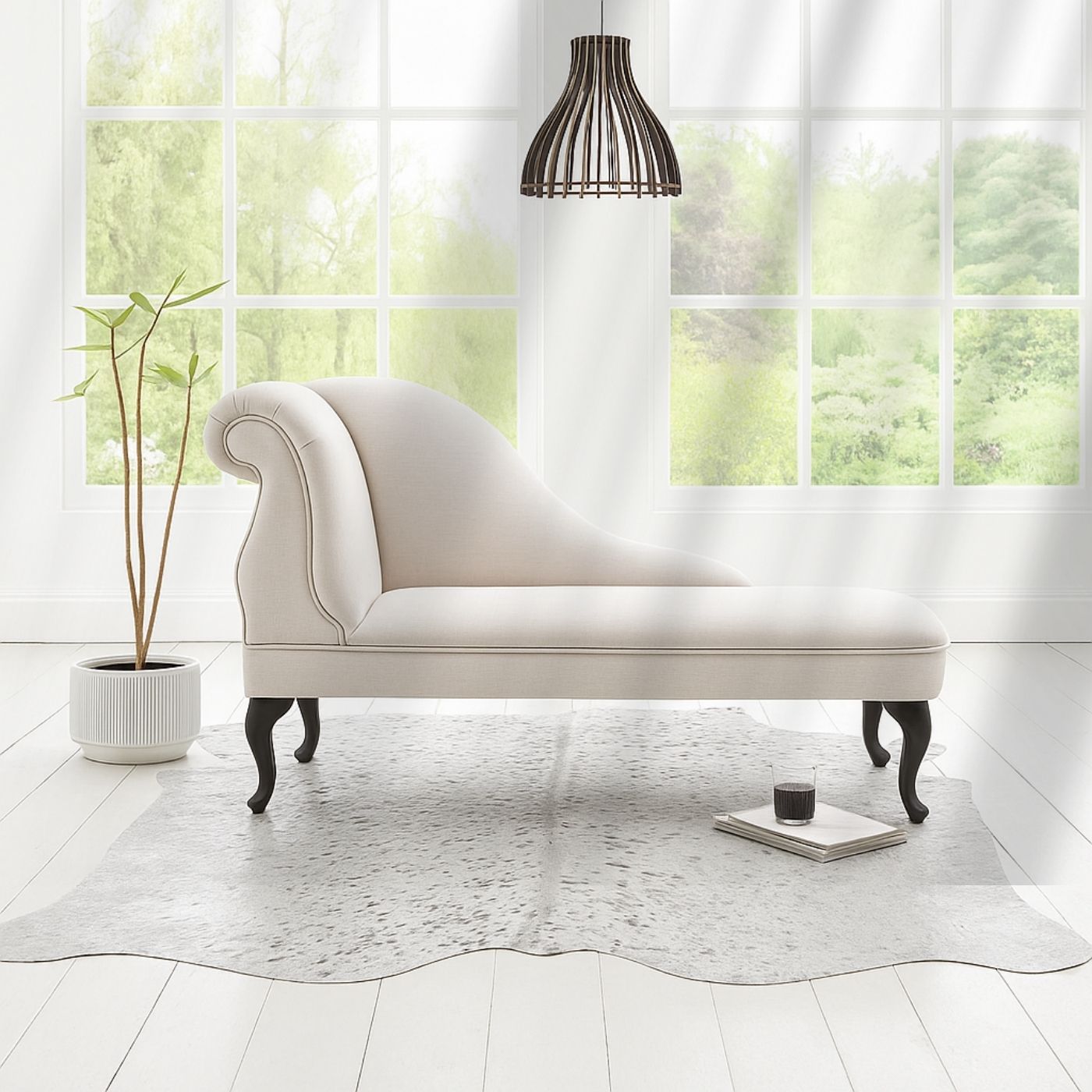 SILVER | FREE FORM HIDE RUG - Rugs - KAYMANTA | Luxury Rug Makers
