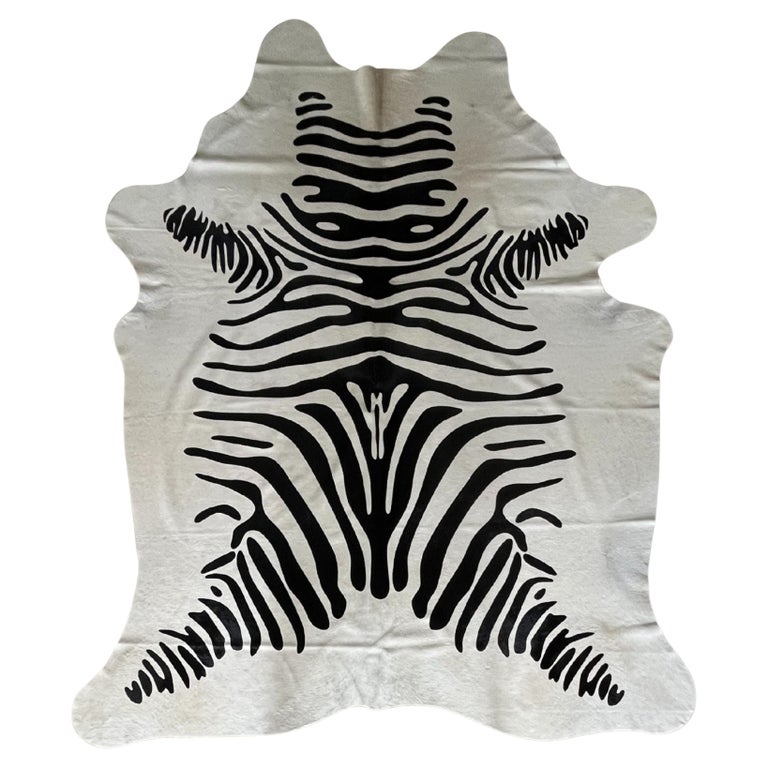 ZEBRA | FREE FORM HIDE RUG - Rugs - KAYMANTA | Luxury Rug Makers